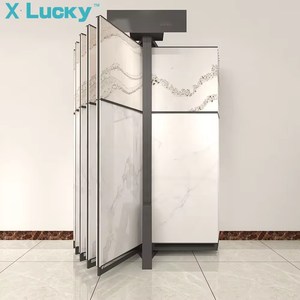 May mắn tùy chỉnh bằng đá cẩm thạch triển lãm sàn gỗ đứng đá nhân tạo đơn giản Thảm gạch hiển thị giá sàn thảm kệ - Product Image 2