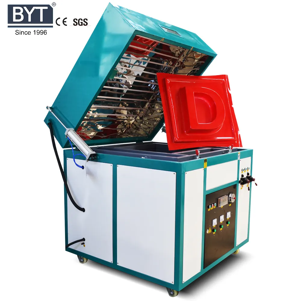 Kalıplama termoform plastik vakum şekillendirme makineleri için BSX1200 yüksek verimli plastik vakum termo şekillendirme makinesi