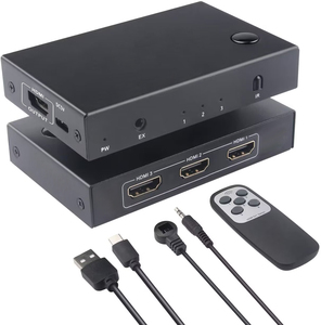 3 in <strong>1</strong>/5 in <strong>1</strong> 4k <strong>HDMI</strong> <strong>Switch</strong> with Remote Controller Infrared Cable <strong>HDMI</strong> Switcher - Product Image 1