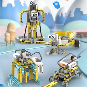 50 in1 STEAMプログラマブルAPP制御ロボットレンガDIYアセンブリロボットパズル科学教育おもちゃセット - Product Image 4