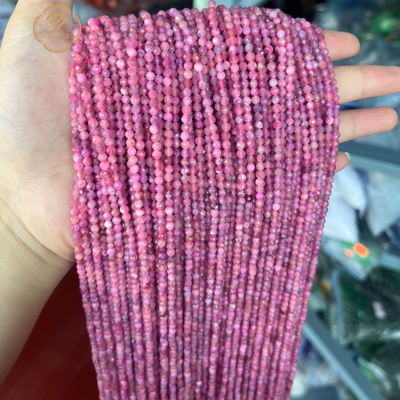 Tormalina rosa 3 4mm