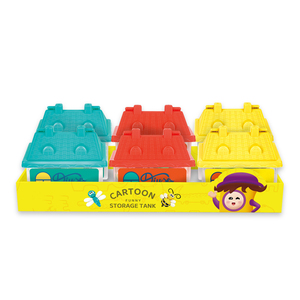 Yeniden toksik olmayan modelleme polimer kil eğitici oyuncaklar playtoys bebek kil oyuncak organik oyun hamur seti ile plastik saklama kutusu - Product Image 2