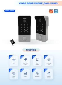 Sistema de intercomunicación Tuya Smart Villa Solution para el timbre del hogar Sistema de intercomunicación de seguridad del timbre