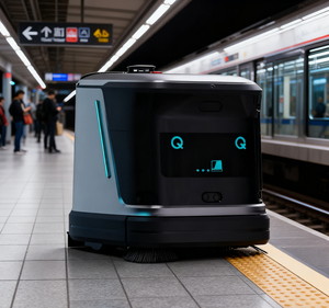 Thông Minh Thông Minh Thương Mại Làm Sạch <span class=keywords><strong>Robot</strong></span> Quét Lau Sàn Cứng Sàn Làm Sạch Máy - Product Image 1