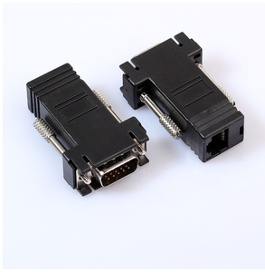 Adaptador Vga a RJ45 VGA a transmisor de cable de red adaptador VGA a RJ45 - Product Image 3