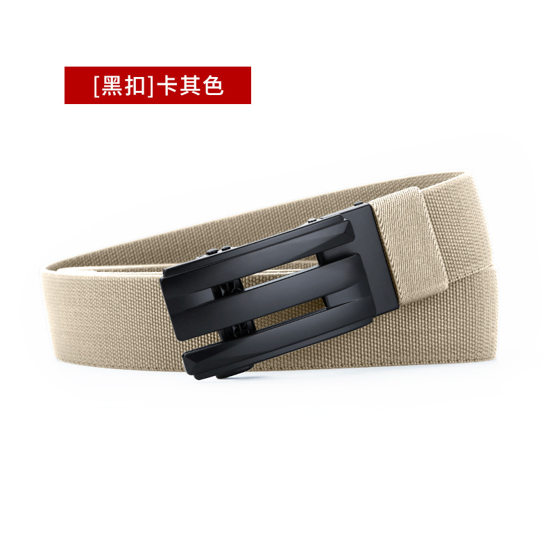 Boucle noire-kaki-120cm