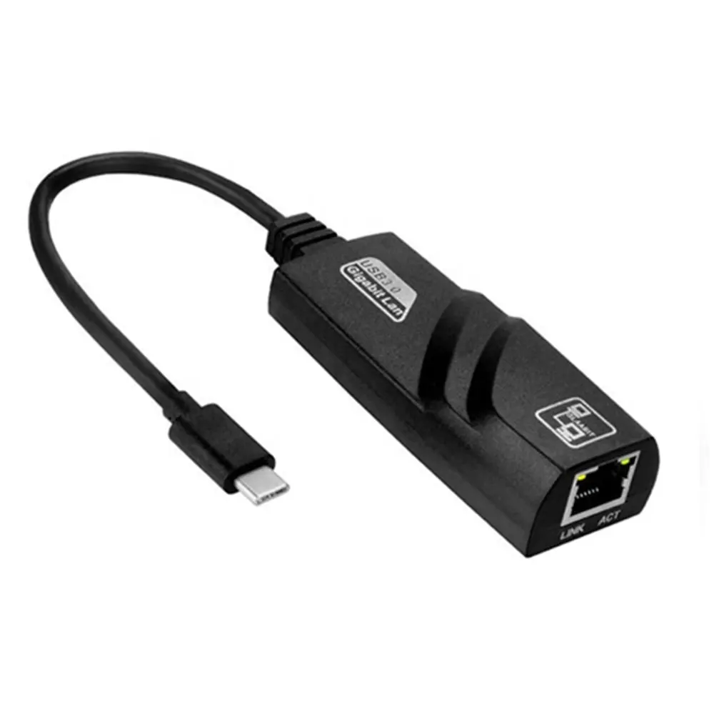 USB Тип C гигабитный 1000 Мбит/с RJ45 Ethernet LAN сетевой адаптер для Macbook Pro и Huawei Matebook и т. д.