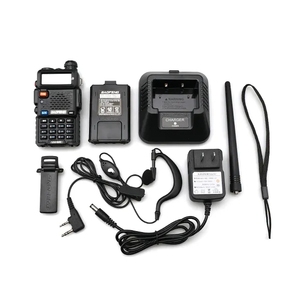 Para Baofeng para Bluetooth Walkie-Talkie envío gratis CB Radio comunicador 27MHz 5W 8W cargador Control remoto UV5R Radio - Product Image 4