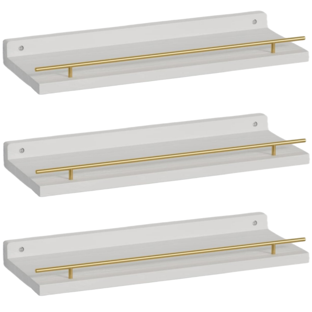 Bois blanc + Métal doré