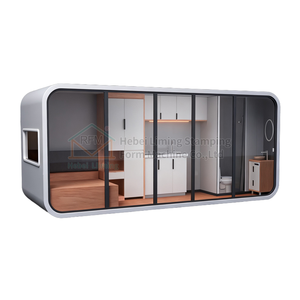 กระท่อมเคลื่อนที่, บ้านเคลื่อนที่ในครัวเรือน, กระท่อมแอปเปิ้ล, สำนักงานคอนเทนเนอร์สำเร็จรูปแบบแยกส่วน, อาคารที่พักอาศัย - Product Image 1