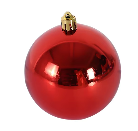 10cm rojo brillante