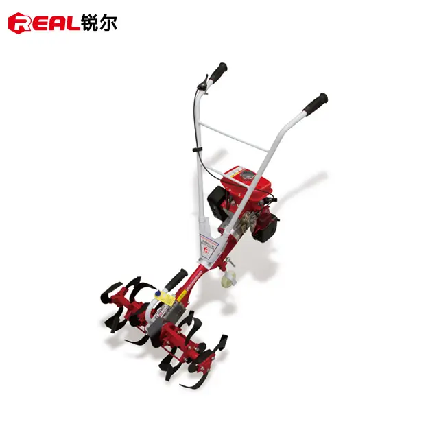 Best Petrol Power Agricultural Hand Casava Road Caltivator Tractor Farm Earth Soil Tilling Machine