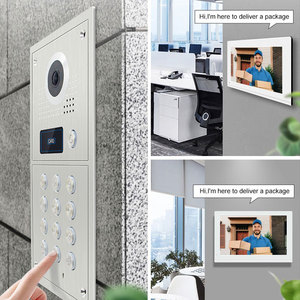 Videoportero con cable para interiores de 2 cables, Monitor <span class=keywords><strong>IP</strong></span> en varios idiomas, timbre, intercomunicador, videoportero con monitor - Product Image 2