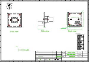 Di fabbrica Su Misura B & W di Colore Globale di Esposizione Globale Otturatore Della Macchina Fotografica Modulo OV9281 OV9782 OV9282 AR0144 USB MIPI Modulo Della Macchina Fotografica - Product Image 5