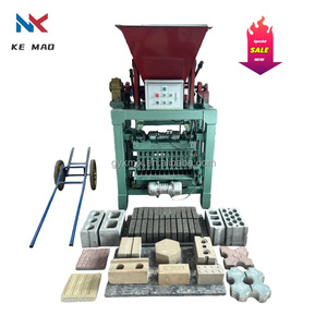 KM4-35B Hopper Type Concrete <strong>Block</strong> Forming <strong>Machine</strong> Semi-<strong>automatic</strong> Hollow <strong>Block</strong> Interlocking Brick <strong>Making</strong> <strong>Machine</strong> - Product Image 1