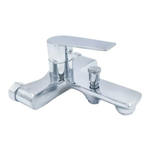 Torneira da banheira do revestimento do cromo com torneira quente e fria do banheiro do misturador do chuveiro com cabeça de chuveiro de alta qualidade