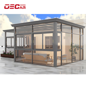 Tự làm hợp kim nhôm sunroom Bộ dụng cụ cho Patio và vườn với mái có thể điều chỉnh và lưới muỗi cho cuộc sống ngoài trời và giải trí - Product Image 2