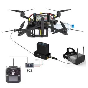โดรนแข่งขัน FPV ขนาด15นิ้ว4K พร้อมรีโมตควบคุมทำจากพลาสติกและวัสดุยางฟังก์ชั่นกล้องส่งภาพ2กม. - Product Image 1