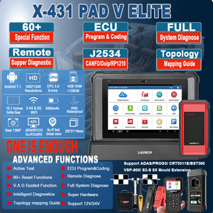 2024 lancio professionale X431 Pad V Android 7.1 car ECU chiave programmatore batteria tester automotive obd2 scanner strumento diagnostico - Product Image 2