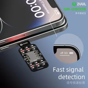 2UUL SM01 Dual SIM Checker strumento di rilevamento rapido del segnale di guasto del circuito per Android & iPhone strumento di riparazione del telefono cellulare - Product Image 2