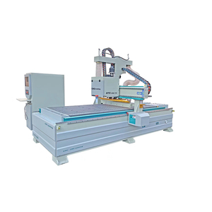 <strong>Auto</strong> <strong>Loading</strong> and <strong>Unloading</strong> Nesting ATC <strong>CNC</strong> <strong>Router</strong> for Wood Cutting and Kitchen Cabinet Door Making Core Component Motor - Product Image 1