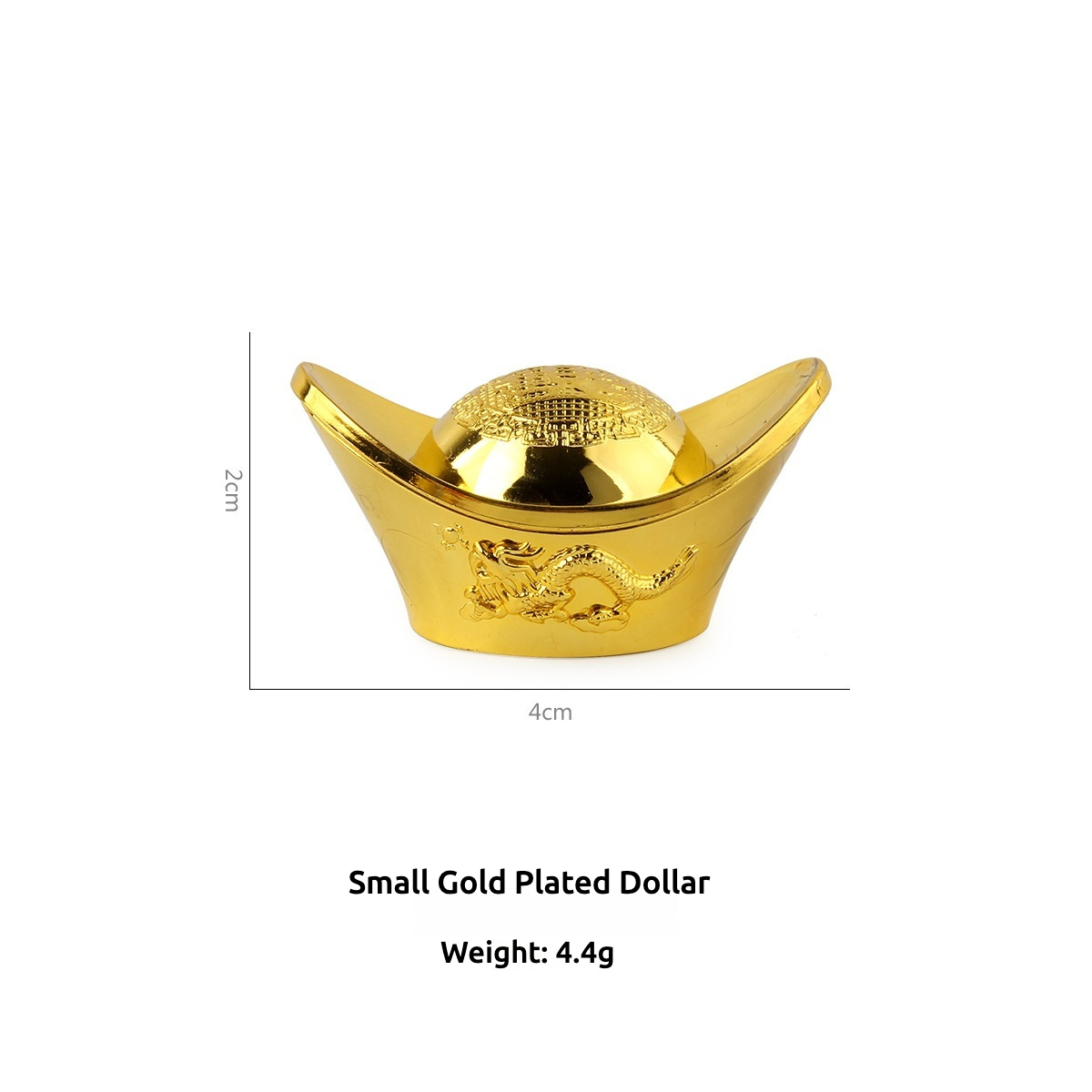 Pequeño dólar de oro aprox. 3,4 gramos