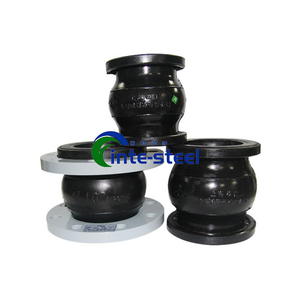 Thép không gỉ mặt bích linh hoạt cao su ống thổi mở rộng Doanh cao su mở rộng doanh với mặt bích - Product Image 4