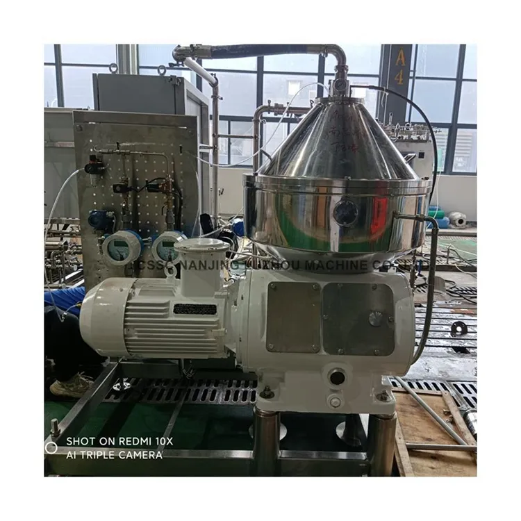 Abile fabbricazione prezzo industriale ad alta velocità 2 fase centrifuga elettrica latte centrifuga separatore
