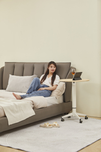 Modern Flexible Small Dining Table <strong>Stable</strong> Office Laptop <strong>Computer</strong> <strong>Desk</strong> with Lifting Feature for Home Study and Bedroom Use - Product Image 3