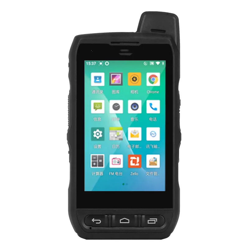 Zello 4G LTE วิทยุ WIFI GPS NFC Android เครื่องส่งรับวิทยุพร้อมซิมการ์ดอินเตอร์คอมไร้สายระยะทางไม่จํากัด