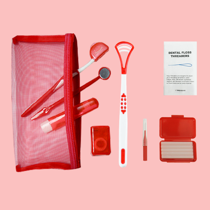 Sac en filet rouge