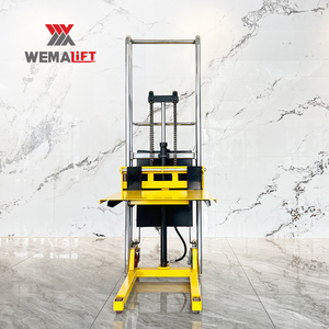 Paletten kraftwerk Mini Semi Electric Paletten stapler neues Modell Electric Load Stacker Semi Electric Stacker mit Plattform - Product Image 5