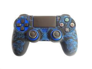 高品質ワイヤレスコントローラーシリコンシェルケースユニバーサルゲーム保護カバーPS4シリーズ用滑り止めアクセサリー - Product Image 5
