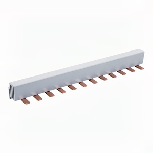 4P100A Comb <strong>Busbar</strong> C45 with PVC Insulation for Circuit Breaker Copper Connector Terminal Blocks - Product Image 3