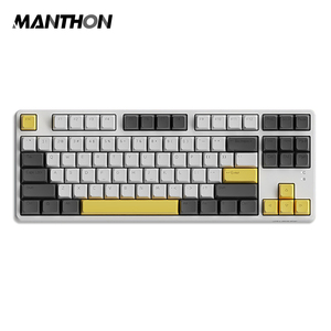 Ajazz AK873 <strong>Keyboard</strong> Hot Swappable 87 Keys 5.0/2.4G Wireless/ Type-C Wired RGB Backlit <strong>Keyboard</strong> Gamer Mechanical <strong>Keyboard</strong> - Product Image 1