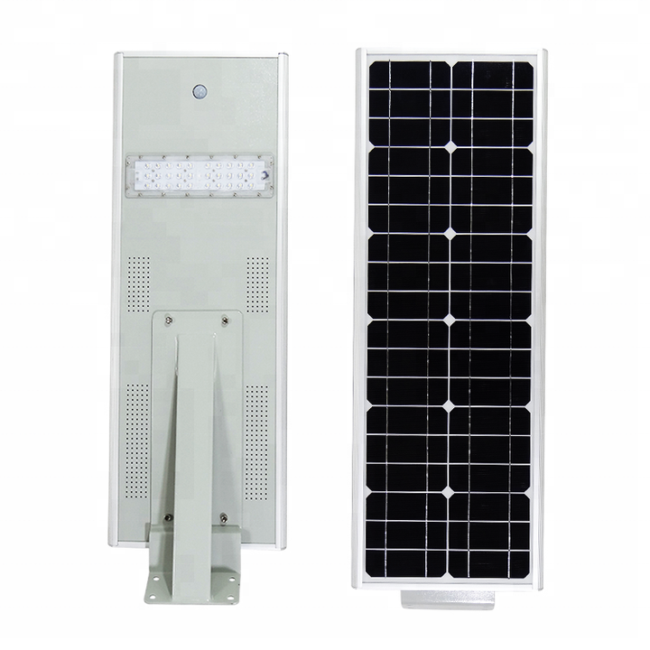 Factory Direct Radar Sensor Solar Road Light Pole Lamp Aluminum Motion Sensor Integrated Led Solar Street Light