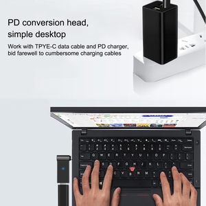 Werkseitige Multi-Durchmesser 100W USB-C/Typ-C-Buchse zu DC-Stecker Computer-Lade adapter Laptop-Netzteile - Product Image 5