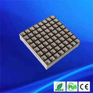 Matrice di punti quadrati da 1.2 pollici 8x8 matrice led tricolore rgb 3mm modulo display a led matrice di punti - Product Image 6