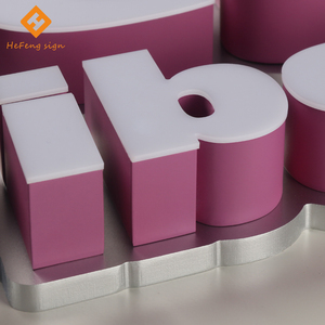 Hot bán marquee thư đèn dấu hiệu kim loại marquee chữ dẫn thay đổi màu sắc thư cho - Product Image 4