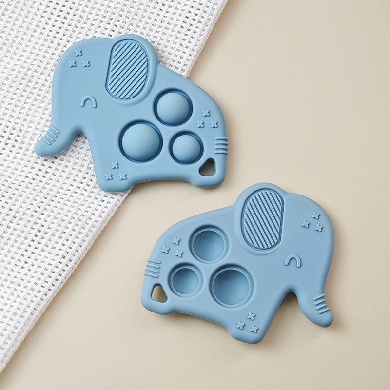 Éléphant-4506 bleu fumée