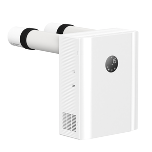 Recuperador de aire montado en la pared Recuperación de energía Función de derivación automática Sistema de ventilación de operación silenciosa para entornos de sueño - Product Image 1