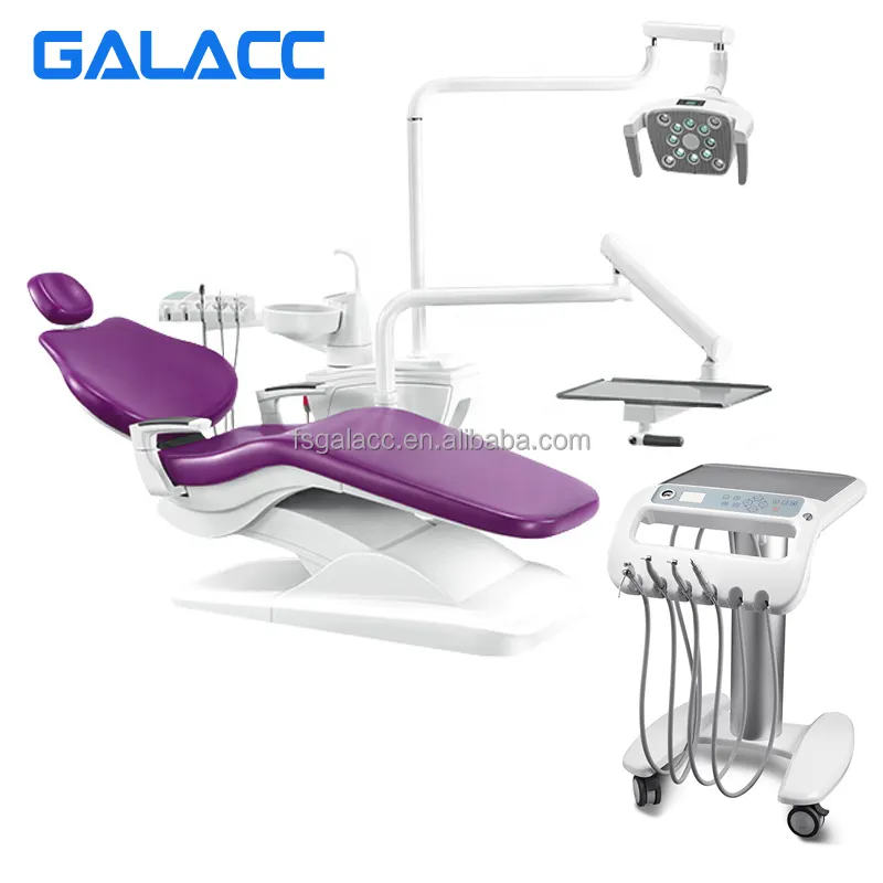 Peralatan gigi Integral canggih desain baru pabrik Set kursi Dental Unit kursi Dental