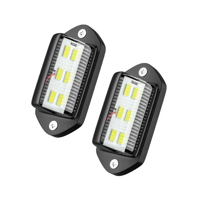 Luz de marcação lateral para reboque, luz universal universal para reboque e caminhão, lâmpada LED de baixa potência de 6V 10-30V