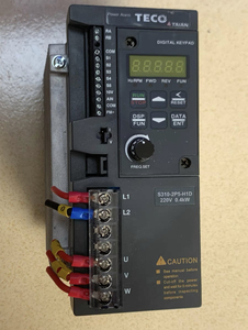 Orijinal invertör 0.4KW tek fazlı Ac dönüştürücü sürücü VFD değişken frekans düşük frekanslı çevirici S310-2P5-H1D TECO için - Product Image 4
