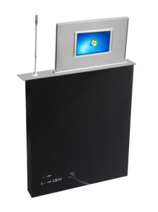 Factory Priced Audio Conference System Double Screen Computer <strong>Video</strong> Paperless <strong>LCD</strong> <strong>Monitor</strong> Voting Feature <strong>Video</strong> Conferences - Product Image 3