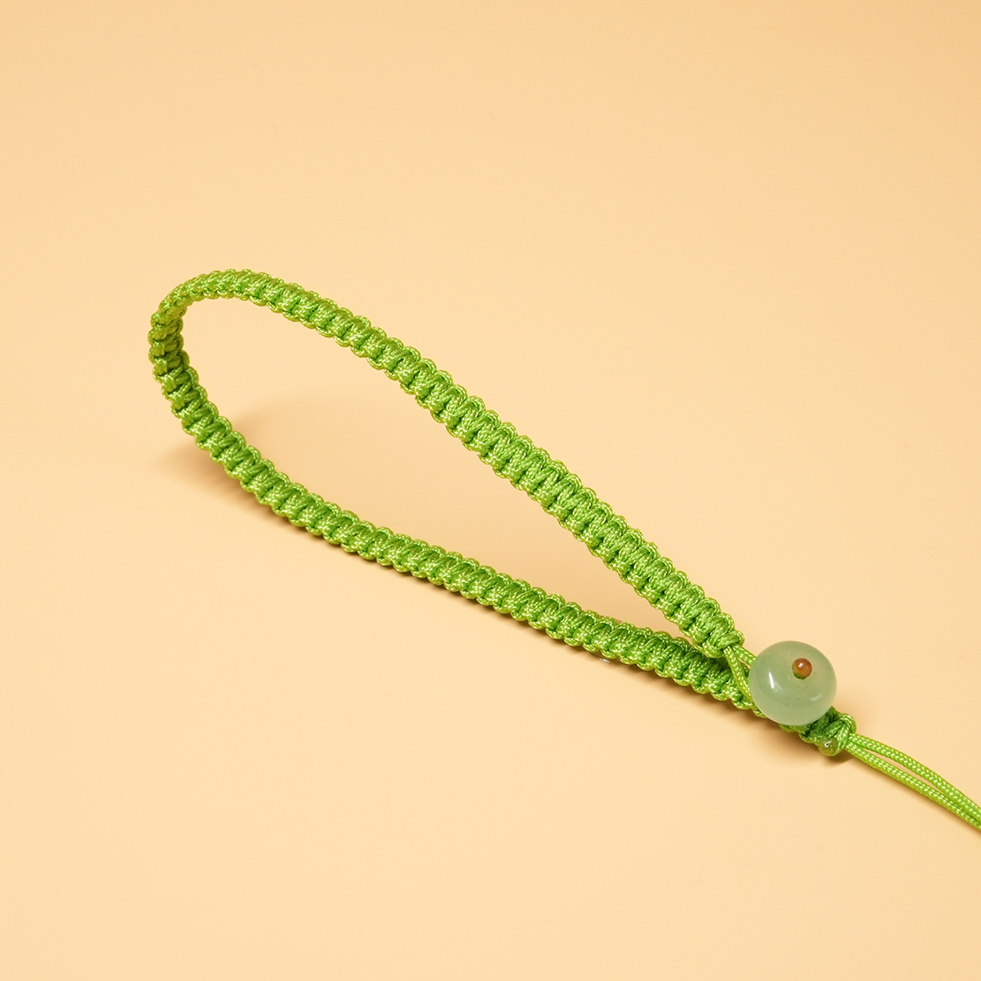 Boucle aventurine vert herbe