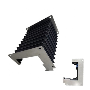 Protección de la máquina Cubierta de acordeón de plástico Protección de riel de guía lineal Escudo DE PROTECCIÓN DE vía deslizante - Product Image 4