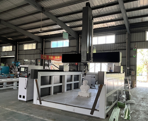 Cabezal giratorio de 360 grados, 5 ejes, 3D EPS, yeso de espuma, enrutador CNC de madera, máquina cortadora de grabado y tallado, enrutador CNC de 5 ejes, fresado - Product Image 5