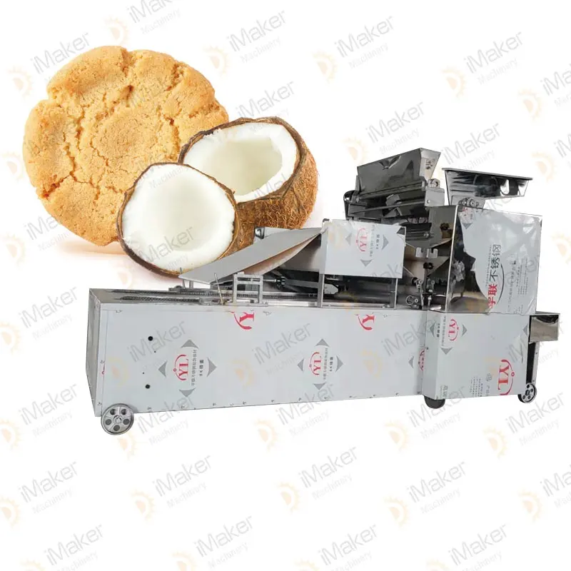 Multifunctionele Zandkoekjes Gietmachine Perzik Cake Koekjesverwerkingsmachines Ontbijtkoekjes Rollende Machine
