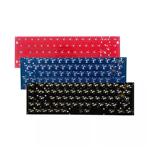 Pcb maker-Teclado mecánico, Pcb para teclado mecánico personalizado tipo C, intercambio en caliente 60% 80% WKL Qmk Via 3 Pin 5 Pin inalámbrico - Product Image 1